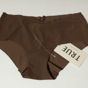TRUE and CO. Body Hipster Small Brown Women's Underwear.